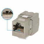 FTP Cat5e Keystone Jack Toolless 180° 5 - Innocom - ქსელური მოწყობილობები & IT აუთსორსინგი ftp cat5e keystone jack toolless 180° 5 - innocom - ქსელური მოწყობილობები & it აუთსორსინგი