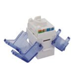 UTP Cat5e Keystone Jack Toolless 180° (6) - Innocom - ქსელური მოწყობილობები & IT აუთსორსინგი utp cat5e keystone jack toolless 180° (6) - innocom - ქსელური მოწყობილობები & it აუთსორსინგი