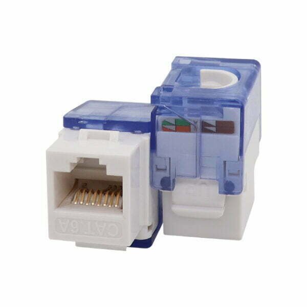 cat6 utp ქისთონ ჯეკი toolless 180° - innocom - ქსელური მოწყობილობები & it აუთსორსინგი