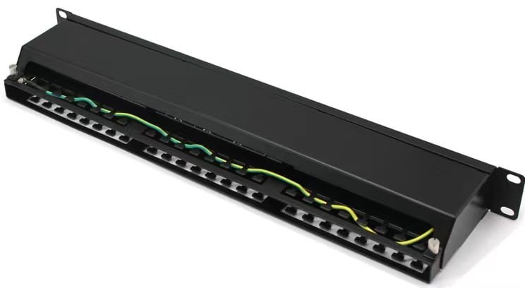 48 port ftp cat6 patch panel 2 1jpg - innocom - ქსელური მოწყობილობები & it აუთსორსინგი