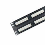 48 port utp cat6 patch panel 4 1jpg - innocom - ქსელური მოწყობილობები & it აუთსორსინგი
