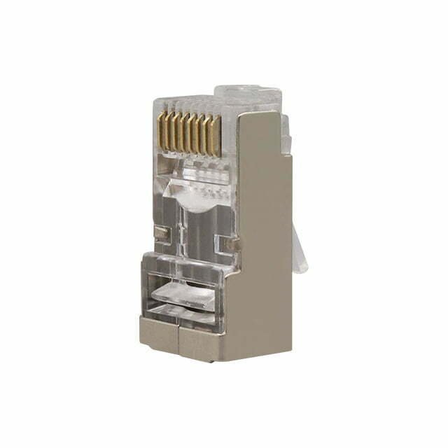 CAT5e FTP RJ45 Connector Gold plated 1 1jpg - Innocom - ქსელური მოწყობილობები & IT აუთსორსინგი cat5e ftp rj45 connector gold plated 1 1jpg - innocom - ქსელური მოწყობილობები & it აუთსორსინგი