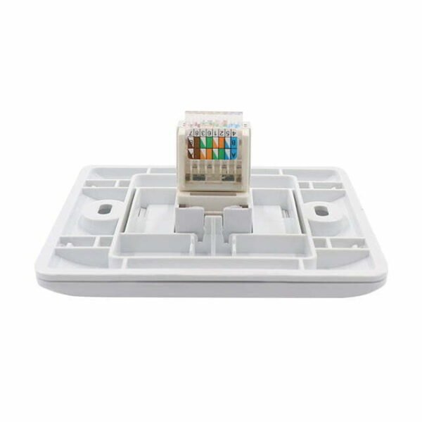 Wall mount panel with 2 UTP Cat5e keystone jack 2 1jpg - Innocom - ქსელური მოწყობილობები & IT აუთსორსინგი wall mount panel with 2 utp cat5e keystone jack 2 1jpg - innocom - ქსელური მოწყობილობები & it აუთსორსინგი