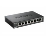 D-Link DES-1008D Unmanaged Switch 8x100Base-TX metal case side - Innocom - ქსელური მოწყობილობები & IT აუთსორსინგი სვიჩი 8 პორტი - innocom - ქსელური მოწყობილობები & it აუთსორსინგი